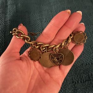 Brass Charm Bracelet